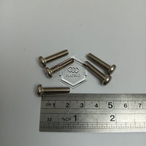 BAUT JP M5 X 20 OBENG PLUS STAINLESS STEEL SS SUS 304 ANTI KARAT PAN HEAD M5 PANJANG 20 MM JP M5X20 MM DIAMETER 5 MM PANJANG 20 MM BAUT MACHINE SCREW M5X20 MM PANJANG 1.5 CM STENLIS PITCH DRAT 0.8