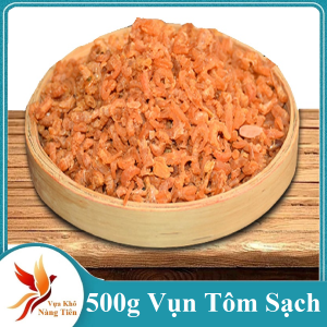 Thịt Tôm Khô Vụn Đuôi Tômhàng tự nhiên rất ngọt ngon- VỰA KHÔ NÀNG TIÊN