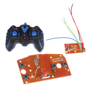QUANSEN 4CH RC Car Remote Control Circuit PCB Transmitter and Receiver Board parts
