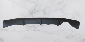Diffuser Pelindung Bumper Belakang Honda Brio Black Doff