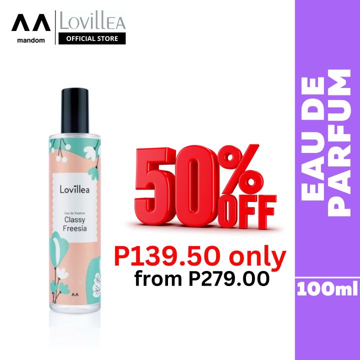 LOVILLEA EAU DE PARFUM CLASSY FREESIA 100ml Lazada PH