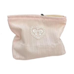 Spacious Bows Cosmetic Bag Practical Makeup Pouch With Spacious Interior And Compact Portable Structure For Essential