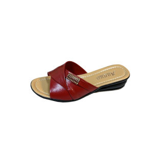 [Free Shipping] WomenS Wedge Heel Slippers New Summer Styles Plus Sizes Open-Toe Fashionable For Outdoor Wear Beach Sandals