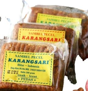 VARIAN TERMURAH SAMBEL PECEL KARANGSARI