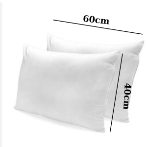 Combo gối nằm ngủ (vỏ+ruột) cho người lớn mềm mại kháng khuẩn kích thước 40x60cm - có khoá kéo - có bán lẻ ruột trắng - [TAM GIÁC GHI]