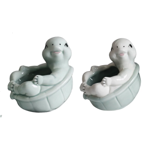 Holder Ceramic Turtles Small Succulents Pots Animal Planter Small Ceramic Pots for Flower Display