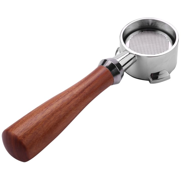 54mm Coffee Bottomless Portafilter for Breville Barista Series with 1 Cup Filter Basket