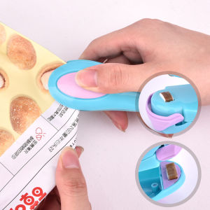 Portable Mini Heat Sealer Pulse Sealer Sealing Packaging Plastic Bag Top Convenient Food Snacks Kitchen Gadgets Re-sealing Machine Random color