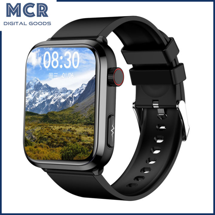 MCR ET210 Smart Watch 1.91” Color Screen Smartwatch Waterproof AllDay Activity Tracker Heart