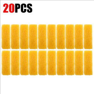 20PCS Multi-Purpose Leather Cleaning Stick Suede Shoe Brush Brightening Polished Leather Care Agent Natural Rubber Leather Clothes Seat Sofa Decontamination Cleaner