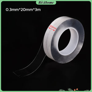 BizHome เทปอะคริลิคใส กันน้ํา กันเชื้อรา มีกาวในตัวาหรับอ่างล้างจาน ห้องน้ํา ห้องครัว หน้าต่าง Transparent tape