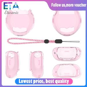 Transparent Case Cover with Lanyard Hard Shell Protective Cover PC Hard Shell Accessories for Tamagotchi Paradise
