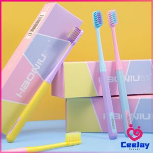 CeeJay สีพาสเทล แปรงสีฟัน สไตล์ญี่ปุ่น สวย น่าใช้ น่ารัก พร้อมส่ง ราคาต่อ ชิ้น Ice cream toothbrush สปอตสินค้า Maygo