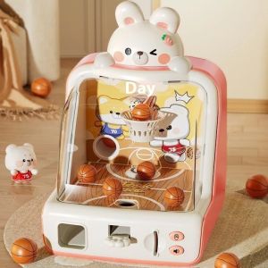 Đồ Chơi Bóng Rổ Pinball Có Màn Hình Tính Điểm Nhiều Hình Thú Dễ Thương - quà tặng cho bé phát triển chú ý từ 3 tuổi
