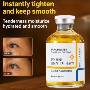 Salmon Anti-Wrinkle Essence Smoothing Fine Line Moisturizing Hydrating Serum Facial Skincare