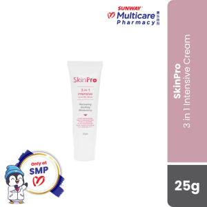 SKINPRO 3-in-1 Intensive Cream 25g | Steroid-Free Moisturizer for Sensitive & Troubled Skin