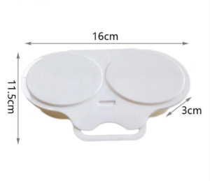 3-in-1 Stainless Steel Egg Steamer Heart & Round Shape Egg Poacher Household Egg Cooker Mold Kitchen Breakfast Cooking Gadget
