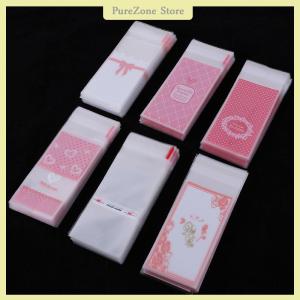 [PureZone] 100pcs MINI Plastic Cookie บรรจุภัณฑ์คัพเค้กห่อถุง OPP self adhesive bags