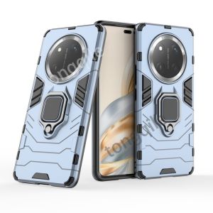 Case For Honor X9c 5G 2024 Fashion Anti Drop Hard Armor Shockproof Housing Car Stand Holder Phone Case Back Cover