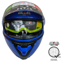 GILLE MOTORCYCLE HELMET MODULAR. 