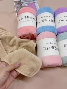 Khăn Tắm Hàn Quốc Cap Cấp Mềm Mịn Hút Ẩm Tốt (Dài 140cm X Rộng 70cm)