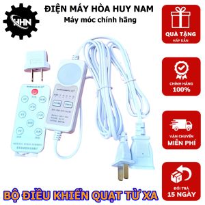 Bộ điều khiển quạt từ xa đa năng biến quạt thường thành quạt có khiển bo nguồn ngắt mạch an toàn tiết kiệm cho gia đình
