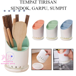 IMB.E204 Cultery Holder Tempat Sendok Garpu Sumpit Penyimpanan Alat Makan