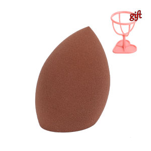 DORISNA [ฟรีชั้นวางฟองน้ำ] ขนาดใหญ่แต่งหน้าฟองน้ำไข่น้ำหยดเฉียงตัดความงามไข่มูลนิธิผสมพัฟแห้งและเปียกยักษ์นุ่มผิวง่ายแต่งหน้าฟองน้ำ