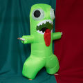 Rainbow Friends Costume Inflatable Green Suit Halloween Carnival Kids Child Adult Girl Boy Woman Man Cosplay Christmas. 