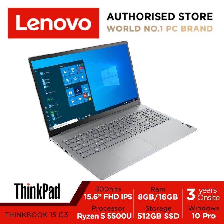 [Free 3Y Onsite] Lenovo ThinkBook 15 G3 ACL | 21A4001LSB | 15.6