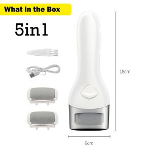 Electric Callus Remover Dead Dry Skin Foot Exfoliating File Grinder Not Rechargeable Feet Pedicure Care Tool Hard Cracked Clean
