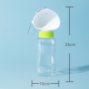 Dog water bottle with food cup Cat water dispenser outdoor drink Food Bowl for dog travel kitten feed bowl pet dogs accessories