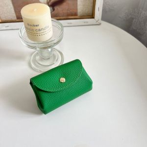 Small wallet for women genuine leather Japanese style 2025 New Coin Purse Wallet for WomenCoin Bag Short Style Wholesale