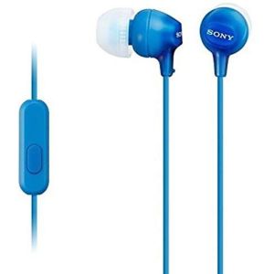 【local Stock】Original SONY MDR-EX15AP 3.5mm In-ear Wired Earbud Subwoofer Stereo Hands-free with Mic