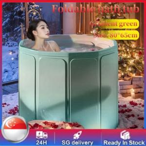 Household Foldable Bathtub/Portable Bathtub 80CM Sauna for Adult & Baby