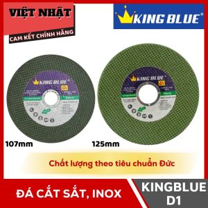 Đá Cắt Sắt Inox Kingblue D1 Chất Lượng Theo Chuẩn Đức Kích Thước 107mm-125mm Độ Bền Và Sắc Bén