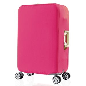 Pure color Elastic Luggage Suitcase Protective Cover Dust-proof Case