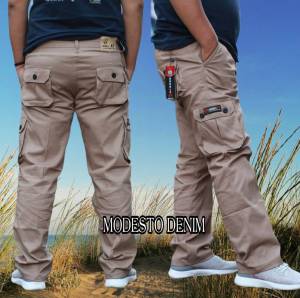 Celana Cargo Panjang Pria Jumbo: Model, Bahan, dan Keunggulan