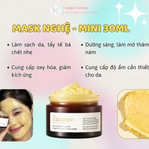 Mặt Nạ Dưỡng Sáng Mờ Thâm Nghệ Hưng Yên Cocoon