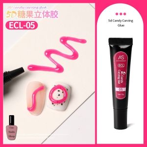 AS เจลปั้นนูนแบบหลอด 5D สีสวย ใช้งานสะดวก