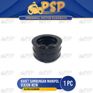 Karet Sambungan Manipol Vixion New - Rubber Seat Penghubung Intake Manipul Manifold Insulator Leher