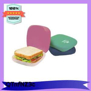 [QTnfNZ3c] Lexngo Silicone Sandwich Box Bekas Makanan Lunchbox