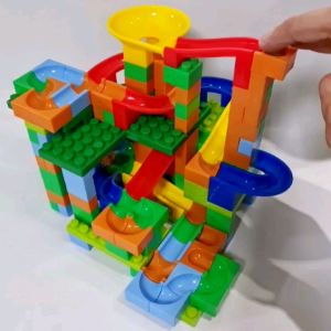(SG stock) 248pcs Track Maze Toy Bricks building blocks | Marble Run | Funny blocks