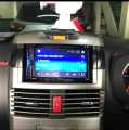 frame double din head unit tv rush terios lama. 