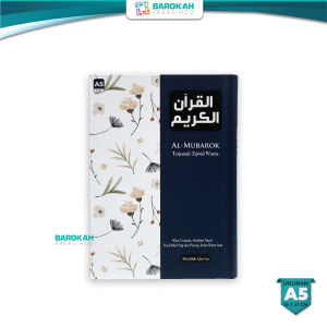 Al Quran Terjemahan Tajwid Warna Lengkap Al Mubarok Khalifah HC A5 Alquran 30 Juz Terjemah Sedang