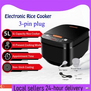5L Rice Cooker Electric Non-stick Cooker Automatic One-button Steaming rice cooker Cooking Smart appointment time