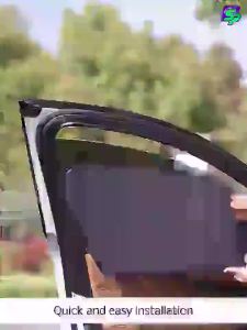 MG S5 – ShopPark Magnetic Custom Fit Car Window Sunshade | High-Density Mesh Sun Protection Easy Install