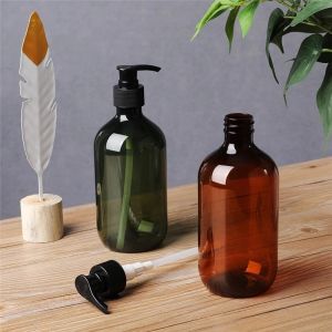 300/500ml Shower Gel & Shampoo Soap Dispenser/ French Bath Air Pump Bottle/ Travel Lotion Organizer Empty Bottle
