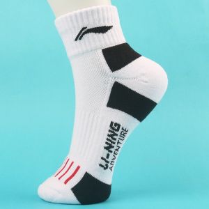 Vớ tất LI-NING CHÍNH HÃNG cầu lông tennis pickleballTất LI-NING loại dày chơi thể thao Chống mùi mềm mại thấm hút mồ hôi LN01