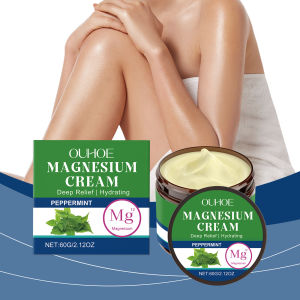 OUHOE Mint Body Comfort Gel 60g - Peppermint Relaxing Massage Cream Gentle Soothing Body Care Balm for Joint Comfort
